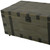 22" Brown Reclaimed Wood Distressed Trunk Coffee Table