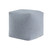 18" Blue Boucle Pouf Ottoman
