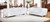Two Piece Indoor White Italian Leather Five Person Seating Set Modern Style