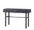 47" Gunmetal Iron And Wood Vanity Table