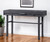 47" Gunmetal Iron And Wood Vanity Table