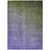 9' X 12' Olive Green And Purple Ombre Washable Indoor Outdoor Area Rug