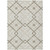 9' X 12' Beige Tan And Ivory Geometric Washable Indoor Outdoor Area Rug