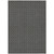 8' X 10' Black And Gray Floral Washable Indoor Outdoor Area Rug