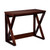 46" Brown Solid Wood A Frame Console Table