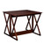 46" Brown Solid Wood A Frame Console Table