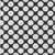 9' X 12' Black And Ivory Polka Dot Washable Indoor Outdoor Area Rug