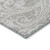 10' X 14' Taupe Beige And Ivory Paisley Washable Indoor Outdoor Area Rug