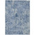 10' X 14' Navy Blue And Ivory Geometric Washable Indoor Outdoor Area Rug Transitional Style - Navy Blue, Ivory Color