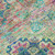 9' X 12' Blue And Green Floral Medallion Washable Indoor Outdoor Area Rug