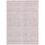 10' X 14' Pink And Ivory Southwestern Washable Indoor Outdoor Area Rug