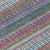 8' Taupe Purple And Blue Round Striped Washable Indoor Outdoor Area Rug