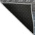8' Blue Gray And Charcoal Round Southwestern Washable Indoor Outdoor Area Rug