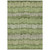 8' X 10' Olive Green And Gray Striped Washable Indoor Outdoor Area Rug - 608219242930