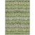 8' X 10' Olive Green And Gray Striped Washable Indoor Outdoor Area Rug - 608219242930