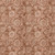 10' X 14' Terra Cotta And Copper Floral Washable Indoor Outdoor Area Rug