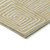 8' X 10' Wheat And Ivory Geometric Washable Indoor Outdoor Area Rug - Wheat, Ivory