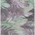10' X 14' Lavender And Lilac Floral Washable Indoor Outdoor Area Rug