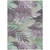 10' X 14' Lavender And Lilac Floral Washable Indoor Outdoor Area Rug - Lavender, Lilac