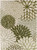 9' X 12' Ivory And Green Floral Indoor Outdoor Area Rug - 880016570472
