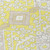 10' X 14' Yellow Ivory And Beige Floral Washable Indoor Outdoor Area Rug