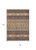 8' X 10' Brown Wheat And Copper Southwestern Washable Indoor Outdoor Area Rug