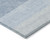 9' X 12' Blue And Gray Ombre Washable Indoor Outdoor Area Rug