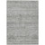 9' X 12' Gray And Charcoal Striped Washable Indoor Outdoor Area Rug - Gray, Charcoal