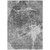 9' X 12' Gray Charcoal And Silver Abstract Washable Indoor Outdoor Area Rug Transitional Style - Gray, Charcoal, Silver Color