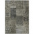 9' X 12' Taupe Brown And Charcoal Patchwork Washable Indoor Outdoor Area Rug