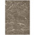 8' X 10' Brown And Ivory Abstract Washable Indoor Outdoor Area Rug Transitional Style - Brown, Ivory Color