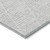 10' X 14' Silver And Ivory Geometric Washable Indoor Outdoor Area Rug