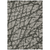 8' X 10' Gray and Black Abstract Washable Indoor Outdoor Area Rug