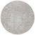 8' Taupe Beige And Ivory Round Abstract Washable Indoor Outdoor Area Rug Transitional Style - Taupe, Beige, Ivory Color