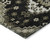 9' X 12' Black Ivory And Taupe Medallion Washable Indoor Outdoor Area Rug