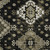9' X 12' Black Ivory And Taupe Medallion Washable Indoor Outdoor Area Rug
