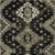 9' X 12' Black Ivory And Taupe Medallion Washable Indoor Outdoor Area Rug
