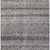 9' X 12' Brown Black And Brick Red Striped Washable Indoor Outdoor Area Rug