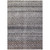 9' X 12' Brown Black And Brick Red Striped Washable Indoor Outdoor Area Rug