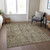 10' X 14' Brown Gray And Charcoal Oriental Washable Indoor Outdoor Area Rug
