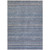 10' X 14' Blue And Sky Blue Striped Washable Indoor Outdoor Area Rug