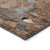 9' X 12' Ivory Abstract Washable Indoor Outdoor Area Rug