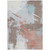 10' X 14' Taupe Copper And Ivory Abstract Washable Indoor Outdoor Area Rug