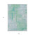 10' X 14' Sky Blue And Blue Abstract Washable Indoor Outdoor Area Rug
