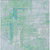 10' X 14' Sky Blue And Blue Abstract Washable Indoor Outdoor Area Rug