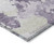 10' X 14' Lavender And Lilac Abstract Washable Indoor Outdoor Area Rug