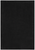 5' X 7' Black Stain Resistant Indoor Outdoor Area Rug