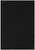5' X 7' Black Stain Resistant Indoor Outdoor Area Rug