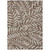 9' X 12' Brown And Beige Floral Washable Indoor Outdoor Area Rug Transitional Style - Brown, Beige Color