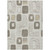 10' X 14' Beige Taupe And Tan Geometric Washable Indoor Outdoor Area Rug - Beige, Taupe, Tan
